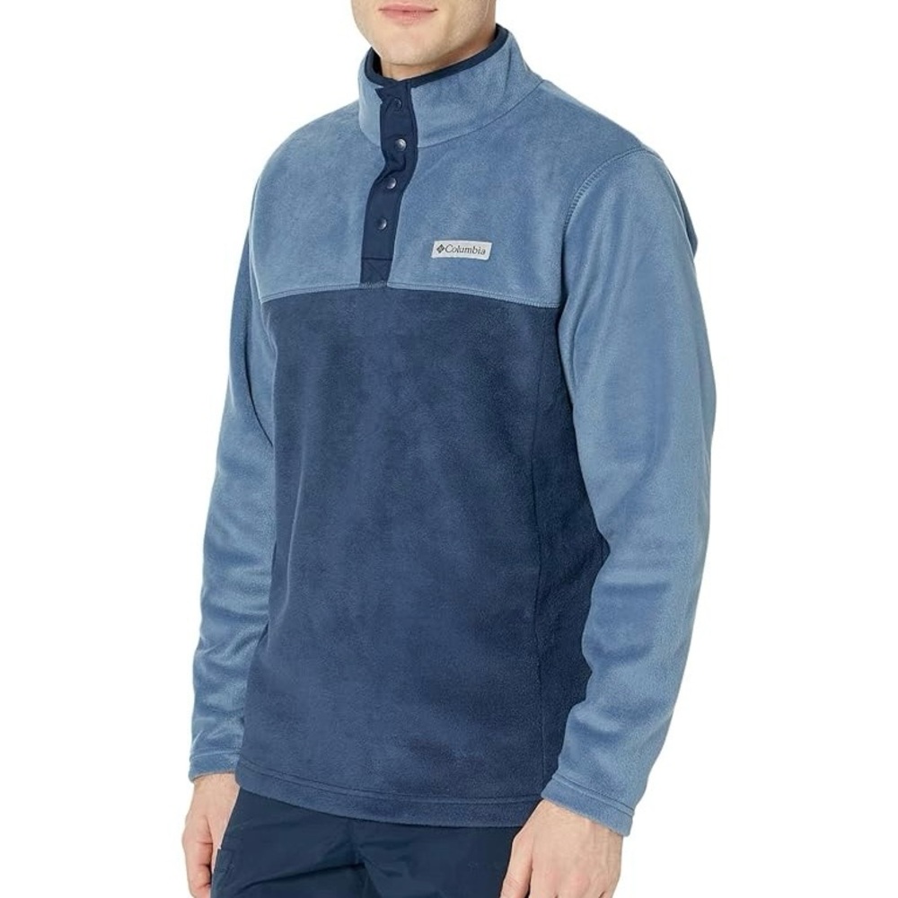 NWT Columbia Fleece Blue Steens Mountain Half Snap Pullover